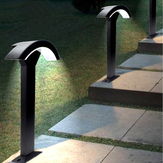 HDC 300/600/1000mm Modern Waterproof LED Bollard Lawn Light for Garden Pathway Outdoor Lighting