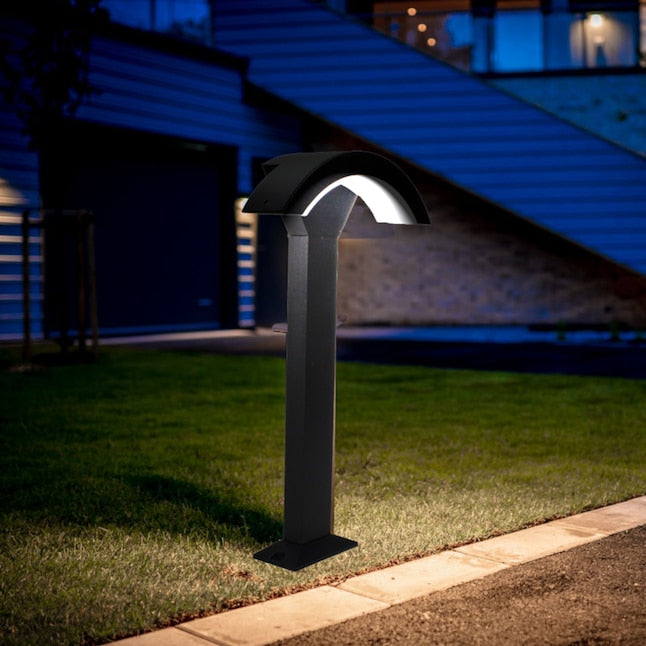 HDC 300/600/1000mm Modern Waterproof LED Bollard Lawn Light for Garden Pathway Outdoor Lighting