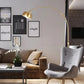 HDC Golden Huge Arc Floor Lamp Living Room Standing Lamp -Golden