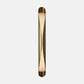 Hdc 600mm Led Electroplated Gold Long Metal Wall Light For Living Room