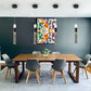 Hdc 1 Light Led Glass Black Pendant Ceiling Light