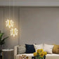 HDC 2 Light Double Head Maple Leaf LED Pendant Light