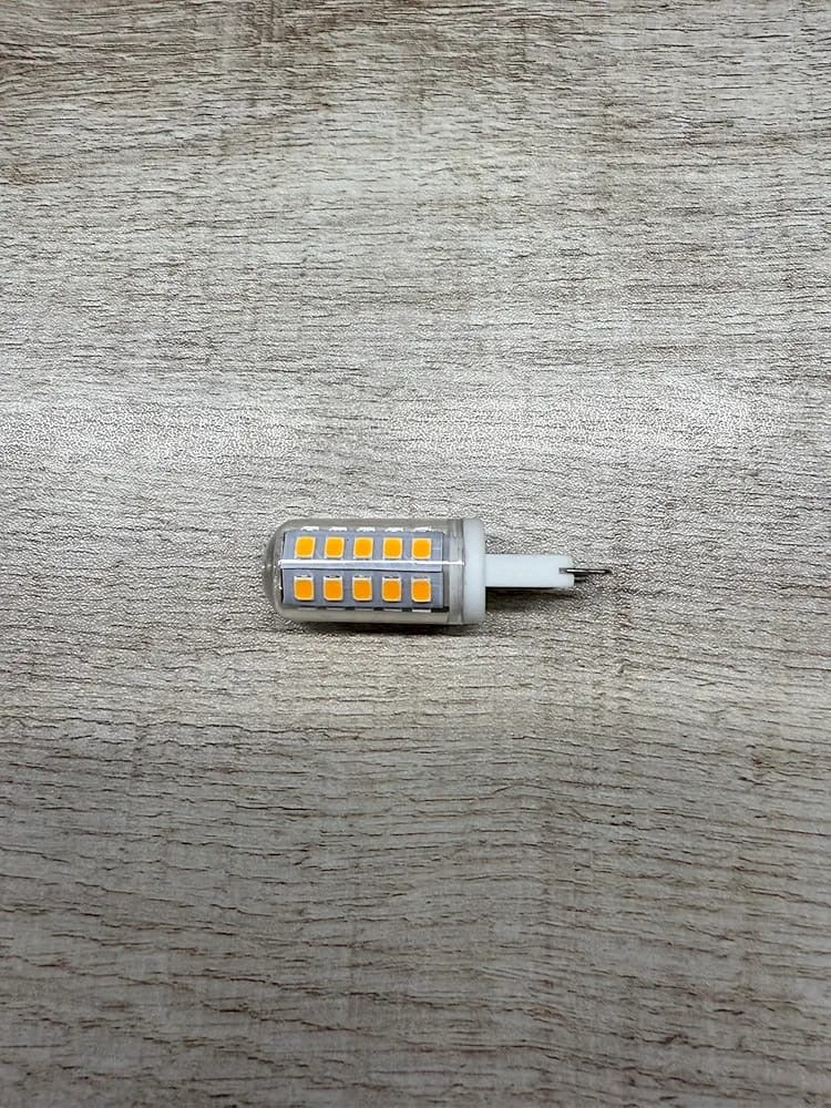 HDC G9 Led Cob Bulb 4w, 450lm Tricolor, 220-240v G9 Ceramic Base Non-Dimmable Light Bulb For Ceiling Light, Under Cabinet - Pack Of 2