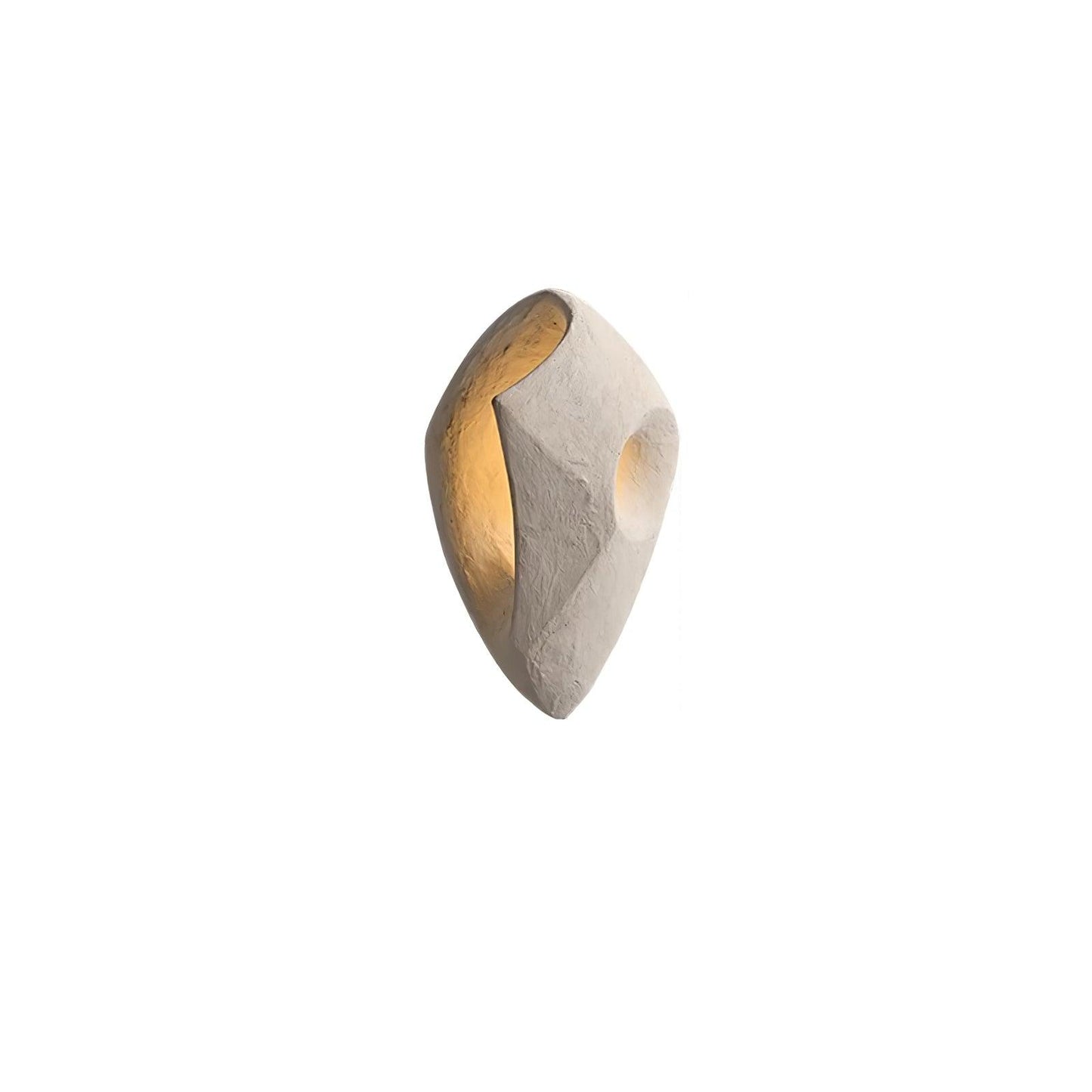 HDC Japanese Creative Cream Wabi-Sabi Micro Cement Wall Sconce For Bedside Living Room Aisle Staircase