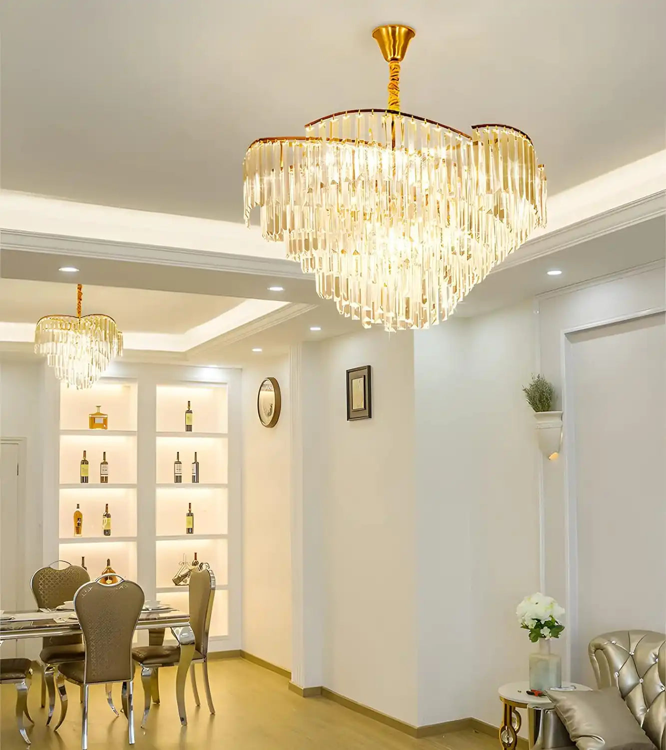 wall chandelier, wall lamps, Ceiling lights, chandelier, modern chandelier, pendant lights, Buy chandelier online, lights, lighting, buy lights online, lamps and lights, hdc lights, home decor, wall hangings, wall lamps for bedroom, wall fancy lights,  jhumar for home, lamps for living room