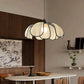 HDC Modern Wooden Petal Pendant Light for Bedroom, Dining & Living Room