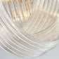 HDC New Modern Glass Chandelier Lighting Luxury Home Decoration LED Lamp