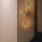 HDC 3 Light Metal Fairy Glass Ball Wall Light - Warm White