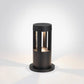 HDC Led 300MM Grey Body Acrylic Bollard Outdoor Garden Park Driveway Light - Warm White