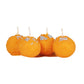 HDC Hand Poured Premium Motichur Laddoo Candles For Diwali, New Year Home/Mandir Decoration (Pack of 6)