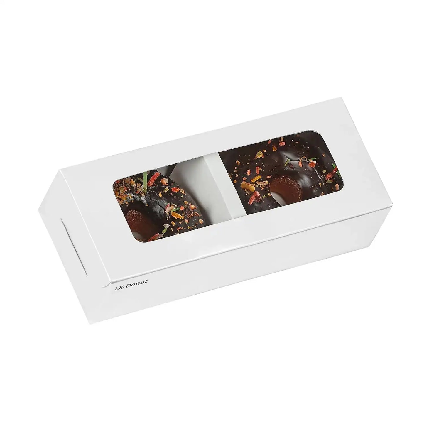 HDC Donut Shape Candle for Home Decor, New Year, Birthday Gifting (Pack of 2)