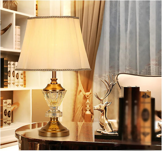 Hdc Contemperary style Table Lamp with fabric shade