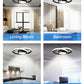 HDC 250mm Premium Modern Ring LED Ceiling Light for Living Room & Bedroom