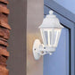 HDC Classic Black Outdoor Wall Lantern Light for Outdoor Areas