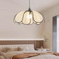HDC Modern Wooden Petal Pendant Light for Bedroom, Dining & Living Room