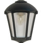 HDC Classic Black Metal Outdoor Wall Lantern for Balconies, Garden