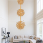 HDC 3 Fireworks Double Height Chandelier