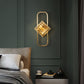 Hdc Modern Luxury Decor LED Crystal Wall Light Sconce Bedroom Hallway Wall Lamp