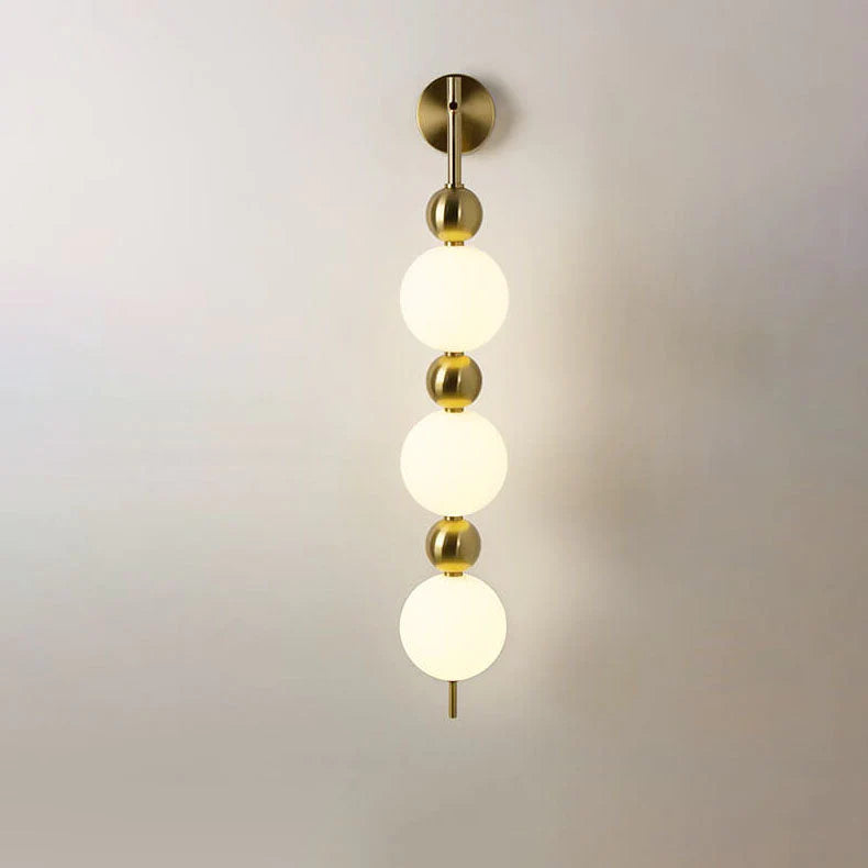 Hdc Nordic Minimalist Gourd String LED Wall Sconce Lamp