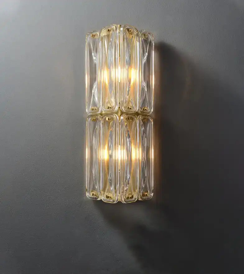 Hdc Modern Luxury LED Crystal Wall Lamps For Restaurant Villa Living Room