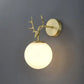 HDC Stylish Brass Antler LIght Wall Lamp