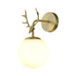 HDC Stylish Brass Antler LIght Wall Lamp