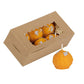 HDC Hand Poured Premium Motichur Laddoo Candles For Diwali, New Year Home/Mandir Decoration (Pack of 6)