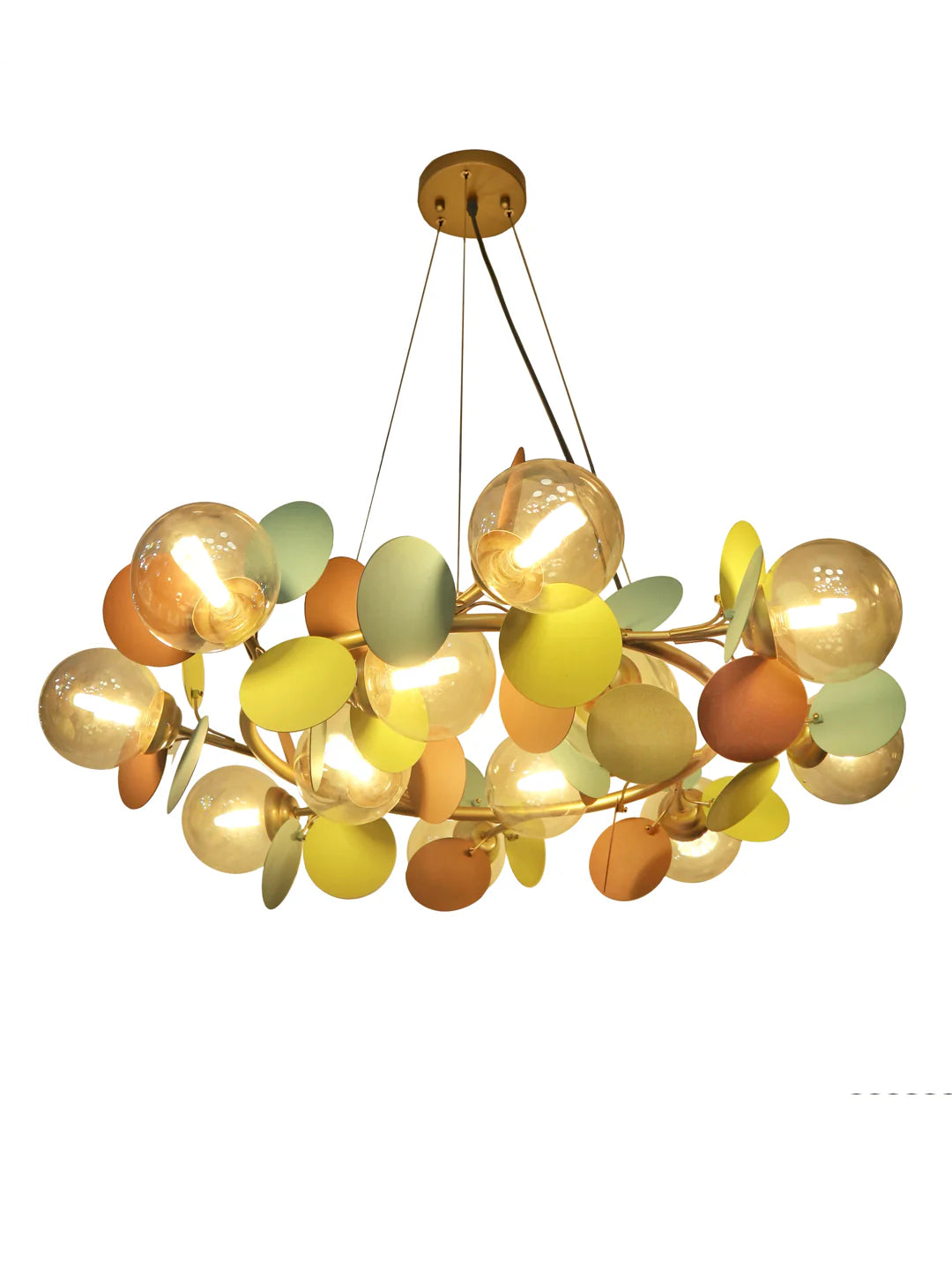 Hdc 800mm Nordic Modern Colourful Firefly LED Stylish Tree Branch Chandelier