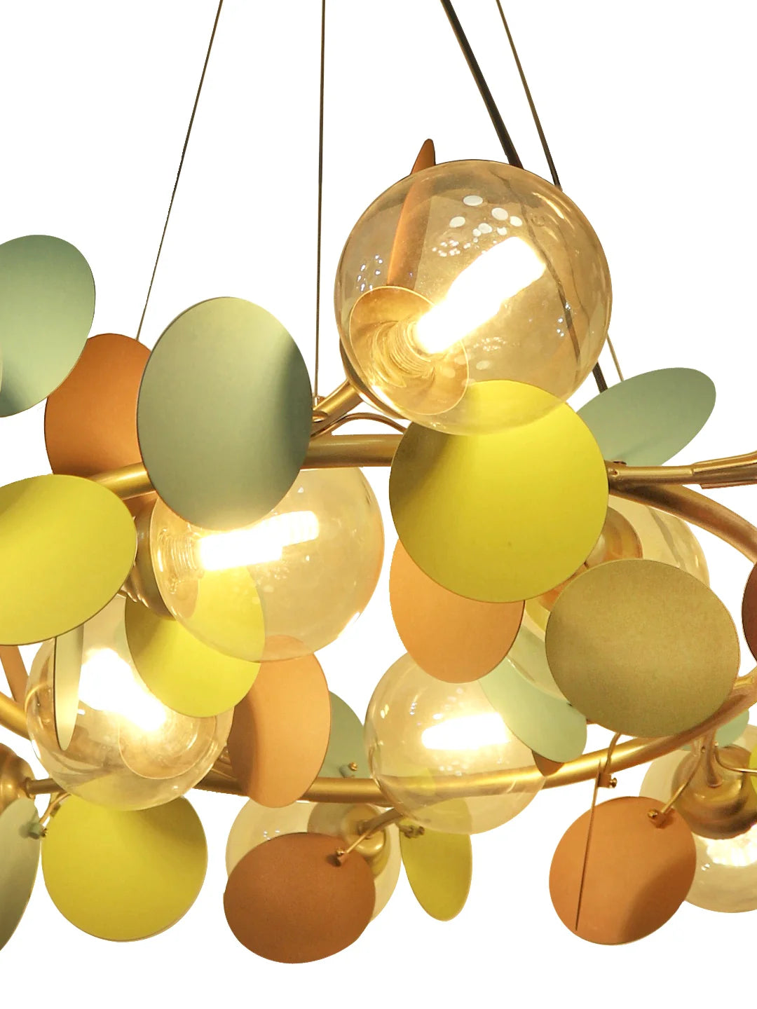 Hdc 800mm Nordic Modern Colourful Firefly LED Stylish Tree Branch Chandelier