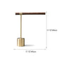 Hdc Designer Lamp Modern Led Night For Living Room Bedroom Study Desk Decor Lights Home Wood Bedside