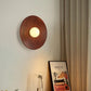 HDC Modern Circular Textured Artistic Decorative Accent Wall Lamp