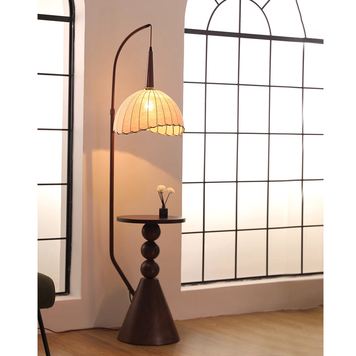 Hdc Floor lamp Creative Retro Homestay Floor Lamp Living Room Bedroom Restaurant Tea Room Study Bedside Floor Lamp Floor Lamp