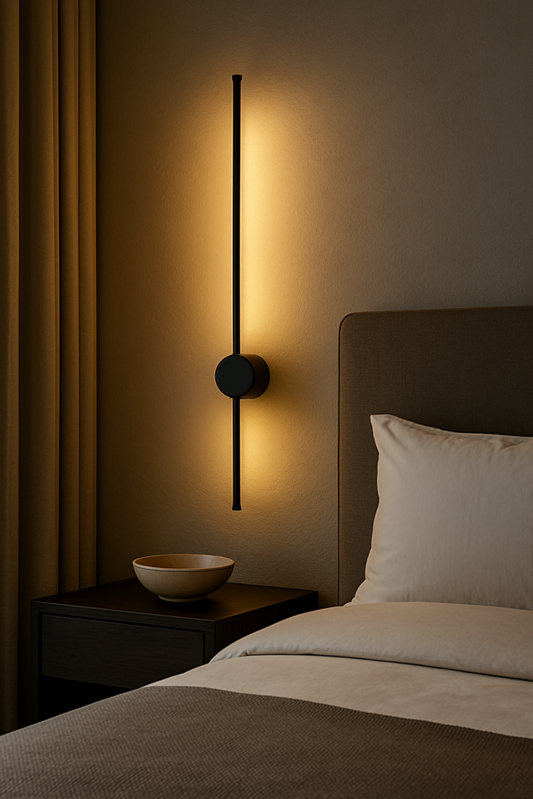 HDC 600 mm Wall Mounted Simple Long Strip Acrylic Wall Light  Linear LED Wall Light