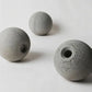 Hdc Nordic 1 Light Spherical Shape Section Cut Cement Aurora Sphere Pendant Lamp