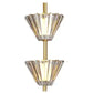 Hdc Double Headed Modern Umbrella Decorative LED Wall lamp