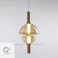 HDC Luxury Nordic Simple Modern Restaurant Glass Pendant Light