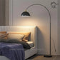 Hdc Modern Black Arch Floor Lamp with Adjustable Shade For Reading Lamp for Bedroom, Office, Living Room