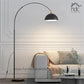 Hdc Modern Black Arch Floor Lamp with Adjustable Shade For Reading Lamp for Bedroom, Office, Living Room
