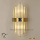 Hdc Modern Wall Light With Crystal Bars for Bedroom Living Room Hallway Entrance Dressing Table