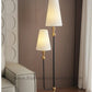 Hdc High Quality Nordic Minimalist Black Gold Metal Floor Lamp with Shade