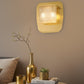 HDC Smoke & Amber Finish Luxury Glass Wall Light for Living Room
