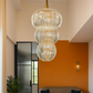 HDC Luxury Modern Crystal Double Height Chandelier For Staircase