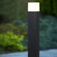 Hdc Led 600mm Sand Black Body Bollard Outdoor Garden Park Driveway Light - Warm White