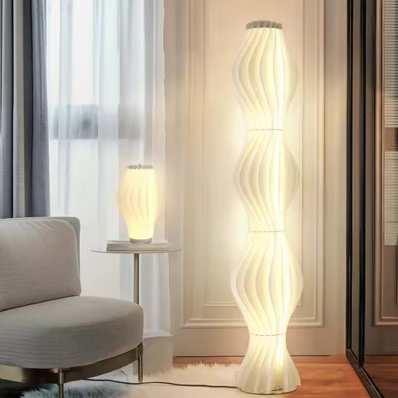 HDC Nordic Grass Skirts LED Floor Lamp For Living Room Bedroom