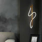 Hdc Led 1 Light Modern Led Gold Acrylic Pendant Light - Warm White