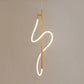 Hdc Led 1 Light Modern Led Gold Acrylic Pendant Light - Warm White