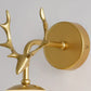 HDC Stylish Brass Antler LIght Wall Lamp