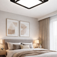HDC 500MM Square LED Ceiling Light for Bedroom, Living Room