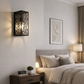HDC Premium Black Geometric Wall Light for Modern Interiors
