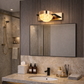 HDC Premium Rose Gold Crystal Glow Vanity Mirror Light for Bathroom